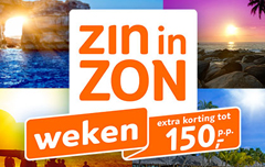 Arke vroegboekkorting tijdens de Zin in Zon weken 2013